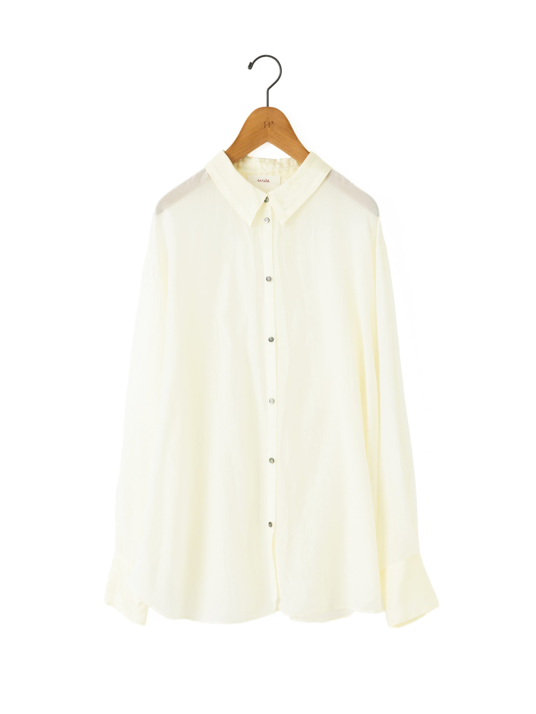 enrica | コットンシルクシャツ BLOUSE141-21
