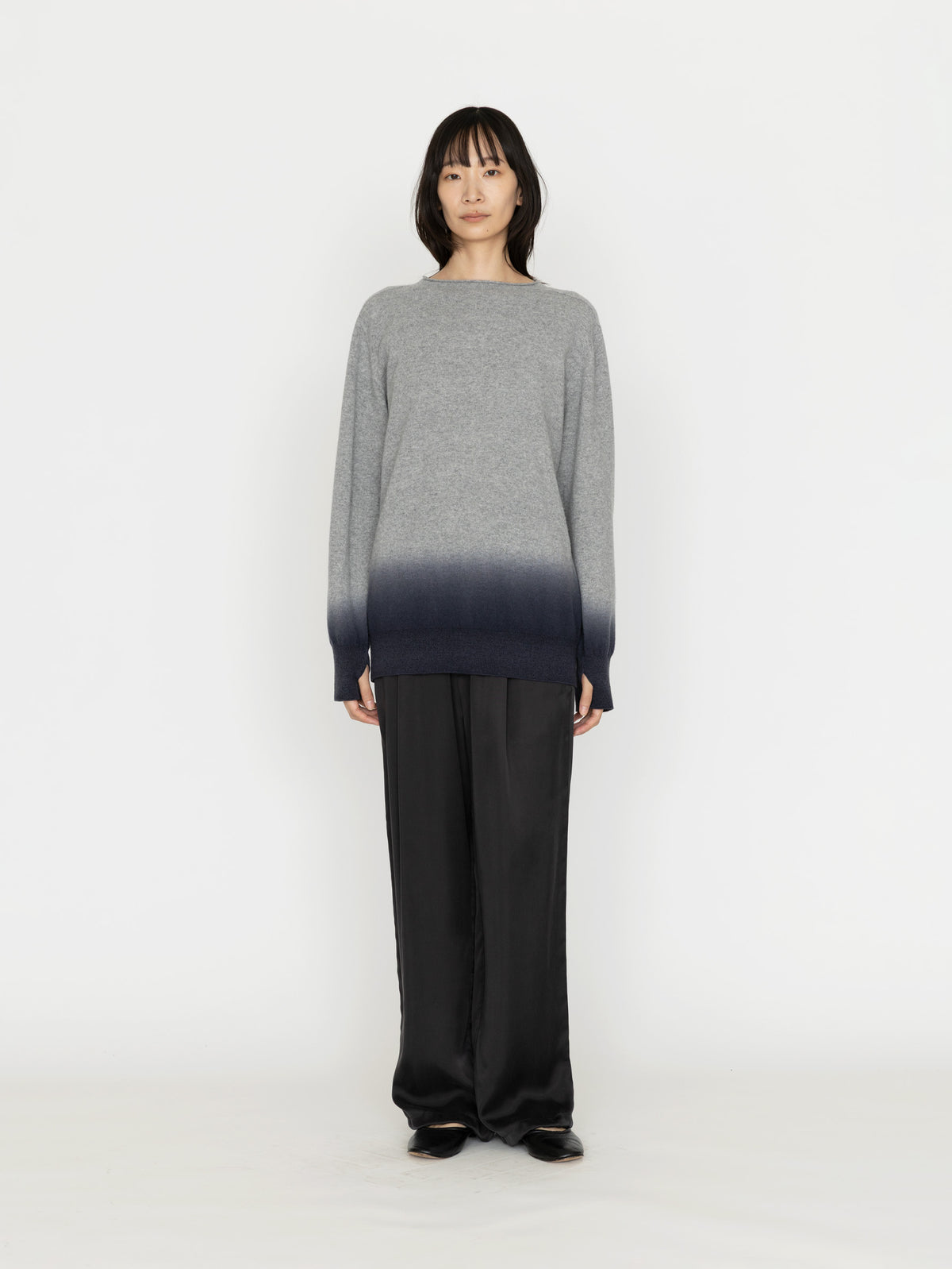 enrica | 天竺編みウールニットトップス KNIT282-1