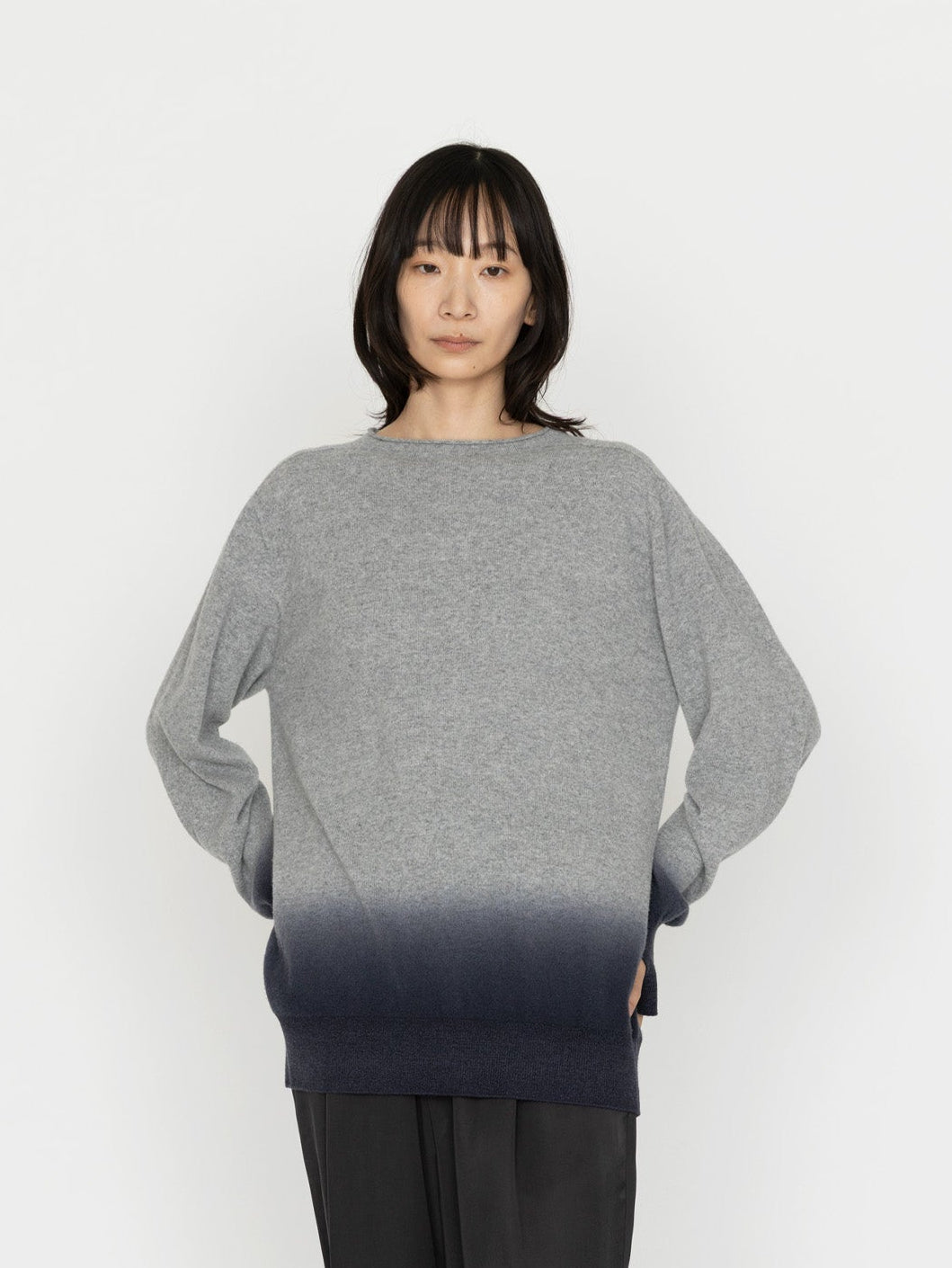 enrica | 天竺編みウールニットトップス KNIT282-1