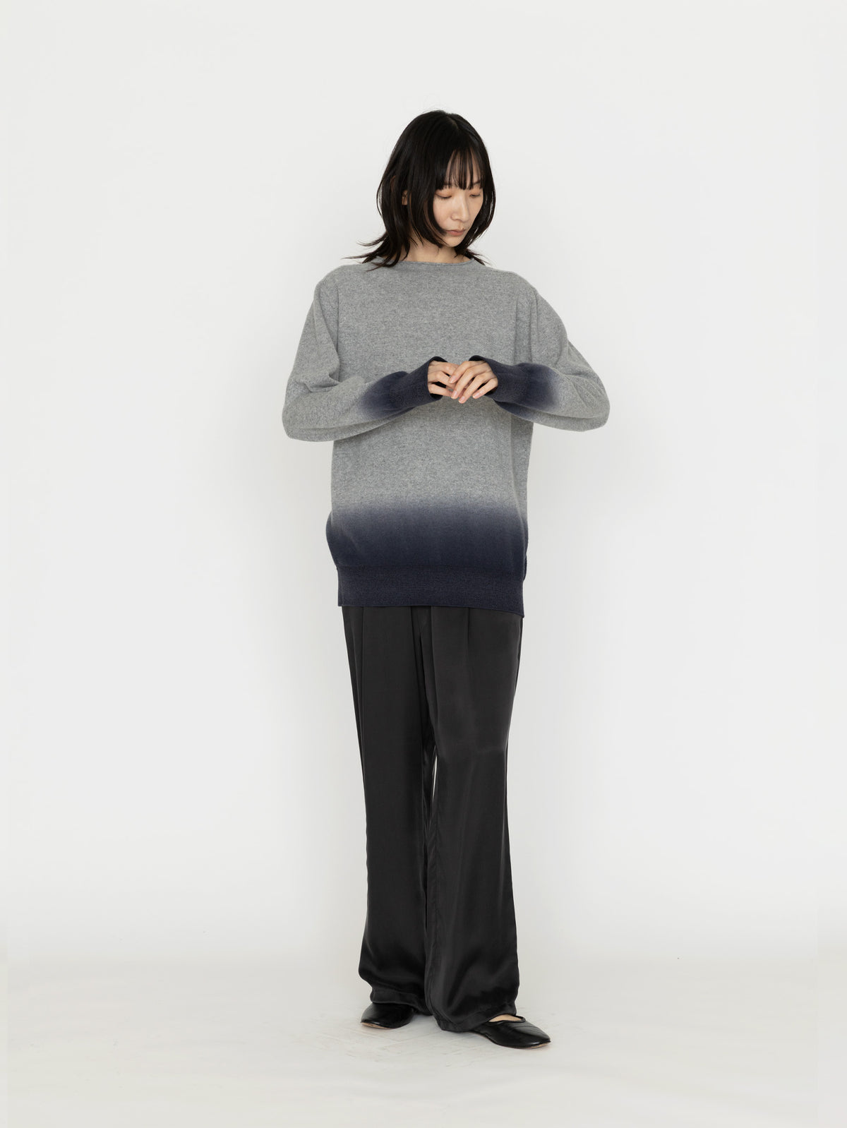 enrica | 天竺編みウールニットトップス KNIT282-1