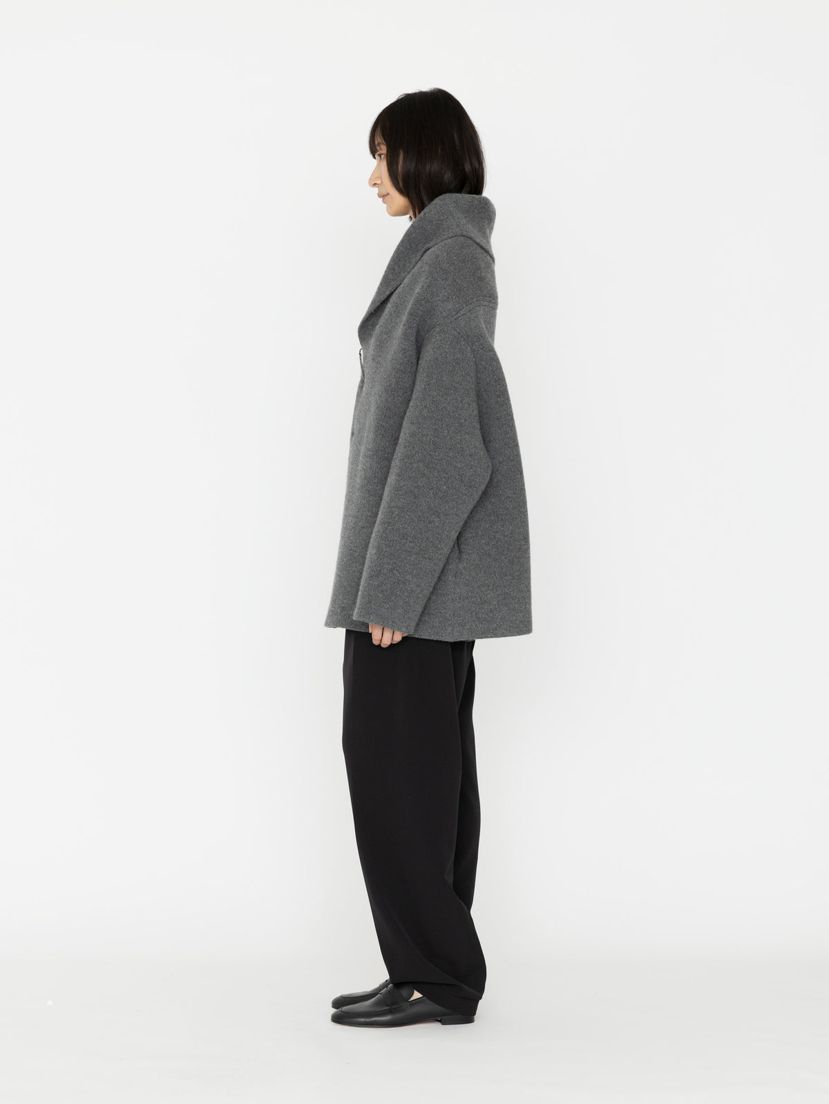 enrica | ダブルフェイスニットコート KNIT286