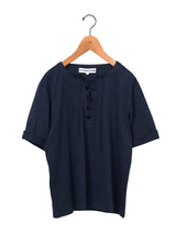 LES PRAIRIES DE PARIS | HAUT GAYA-JJ レースアップTシャツ