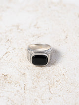 GEROCHRISTO | Classic Ring Silver 925 with Black Onyx