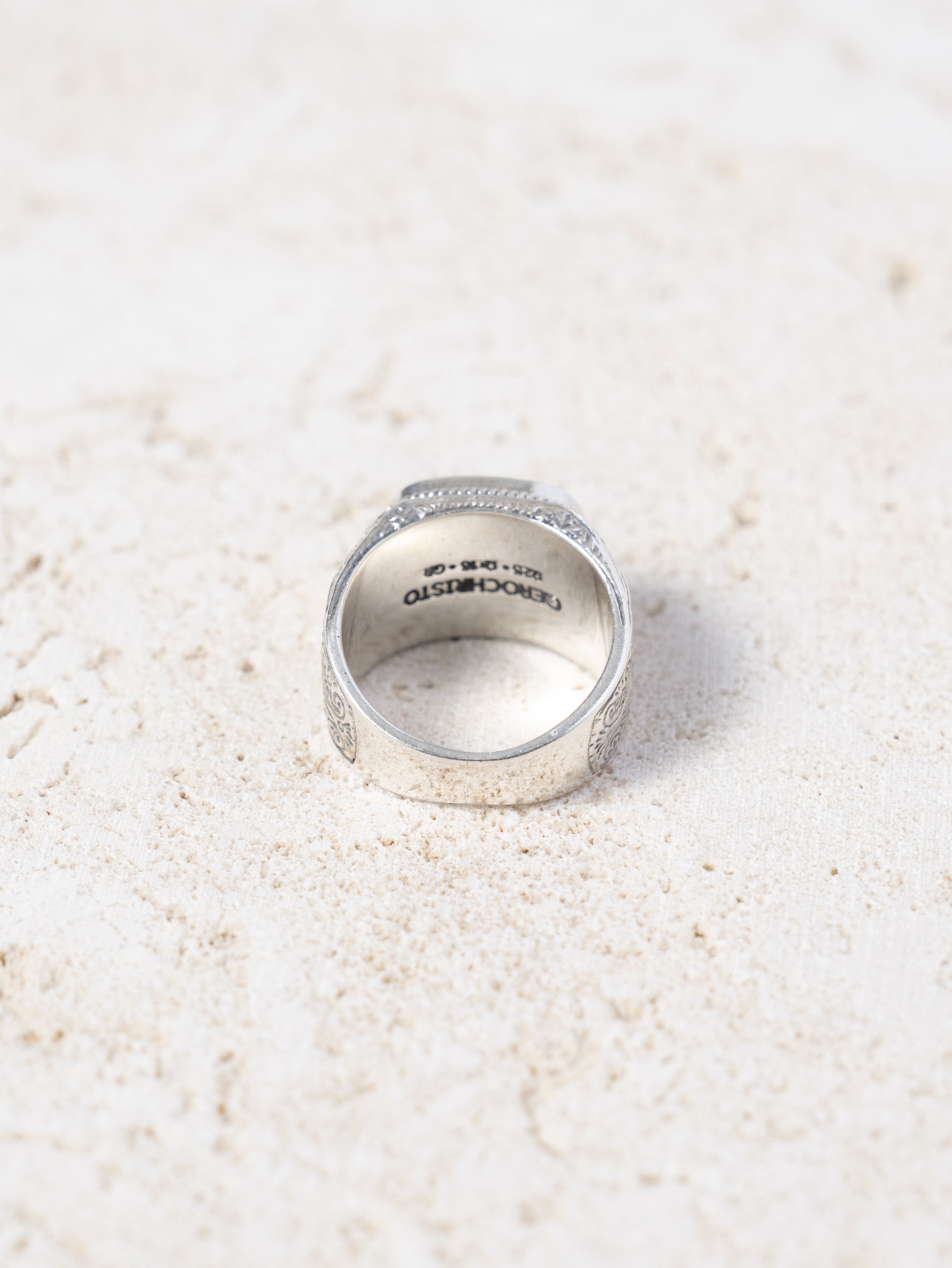 GEROCHRISTO | Classic Ring Silver 925 with Black Onyx