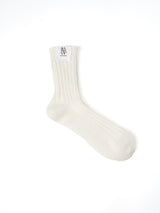 BATONER | ワイド リブ リネン ソックス