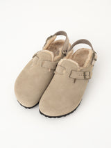 BIRKENSTOCK | トキオシアリングスエードファーサンダル Tokio Shearling LEVE Taupe LAF 1028349