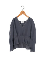 enrica | コットンWAVY Vネックトップス TOPS146