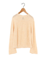 BATONER | ウォッシュド ハイカウント リネン シグネチャー ロール ネック