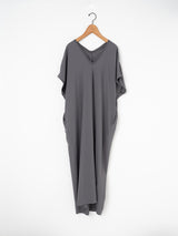 BATONER | ブロード エアー ジャージー カフタン ワンピース