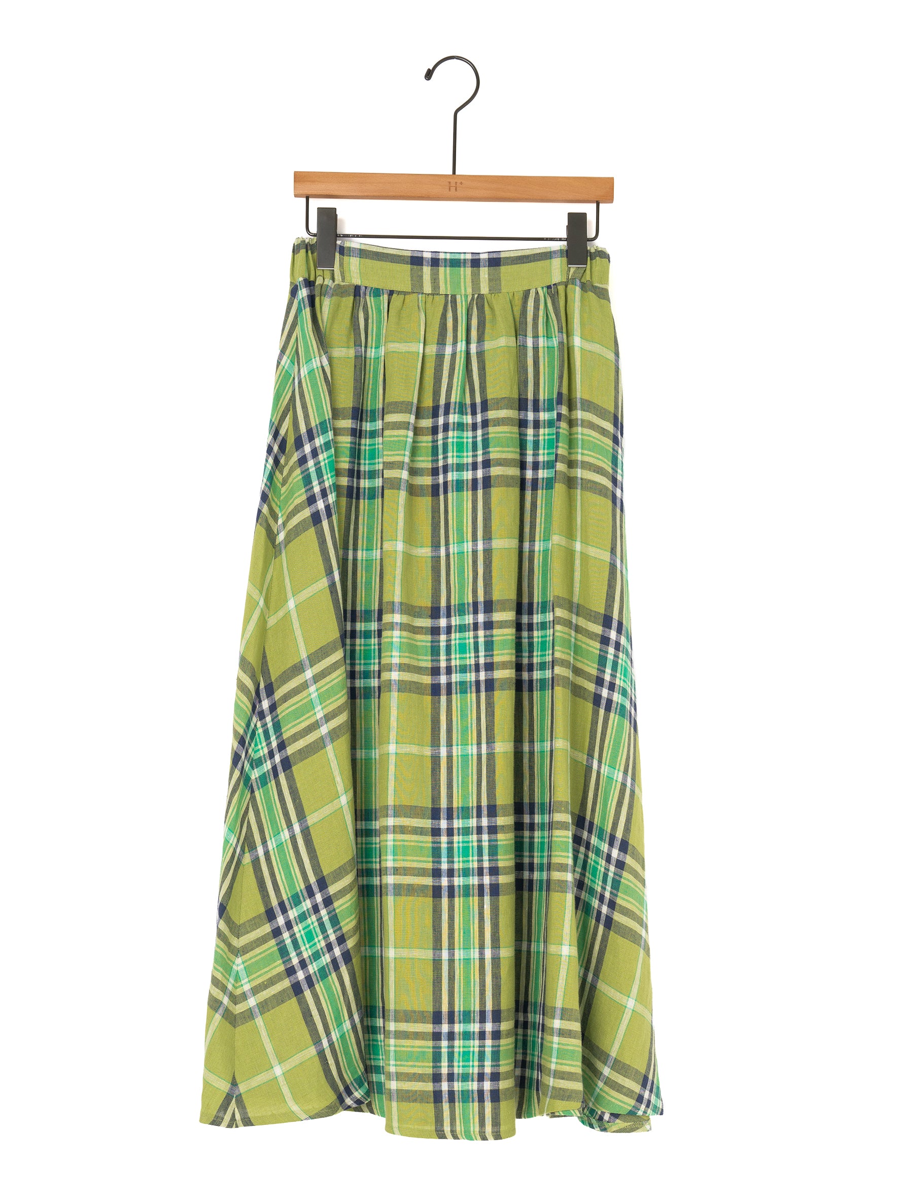 O'NEIL OF DUBLIN | TARTAN GATHER FLARED SKIRT805