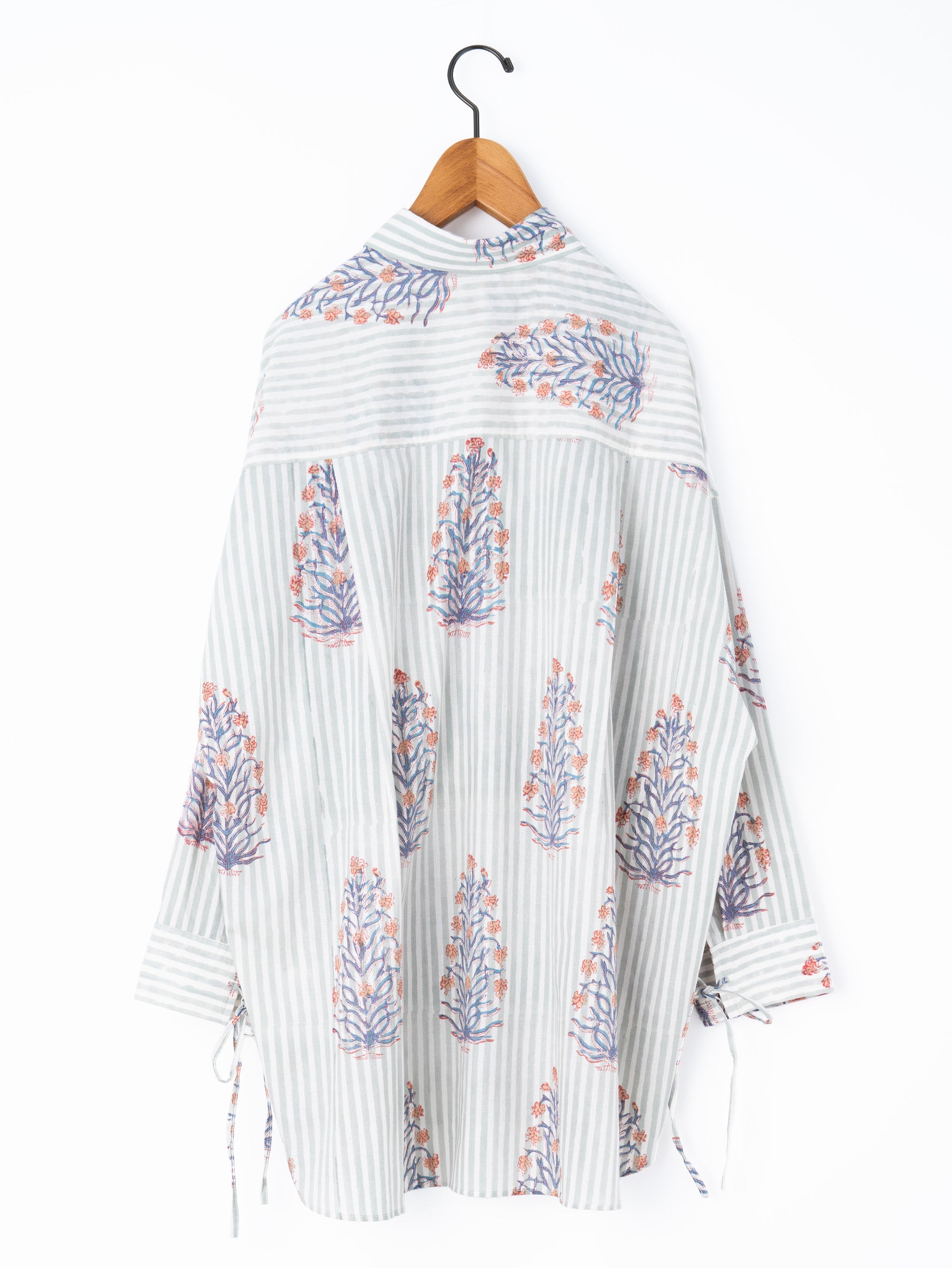 VIOLETTE ROOM | BLOCK PRINT BIG SHIRTS VR262131
