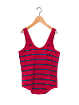TanC TOKYO | PIQUE BORDER TANK ROMPERS TC26A-0011