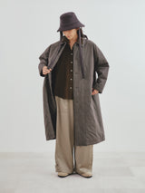 kagure | コットン中綿ステンカラーコート