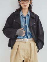 COGTHEBIGSMOKE | MACKENZIE OVERSIZED BIKER JACKET 13802-232-1304-1