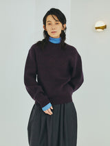 BOWTE | イタリアンヤーン アイリッシュカシミヤ メランジ クルーネック