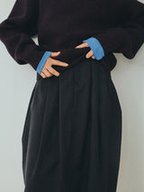 SEEALL | TUCKED SKIRT