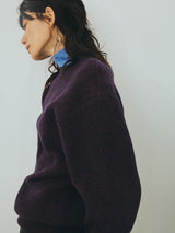 BOWTE | イタリアンヤーン アイリッシュカシミヤ メランジ クルーネック