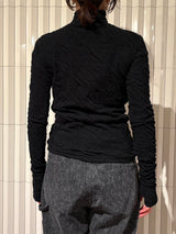SEEALL | JACQUARD HIGH NECK TOP SAW51-TS905-MM-005