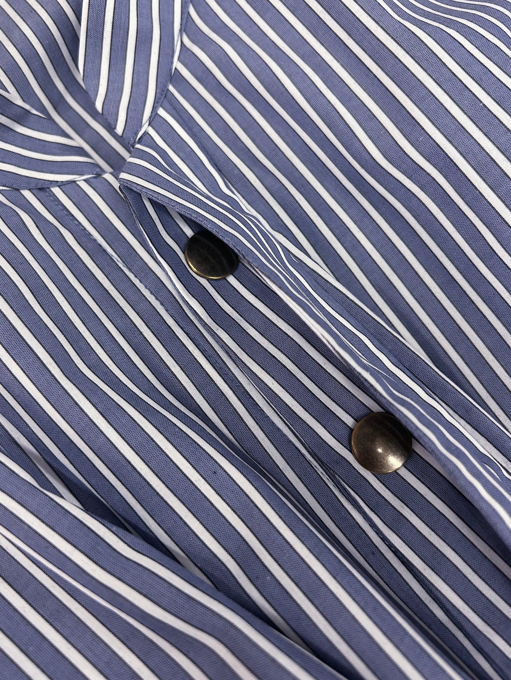 LES PRAIRIES DE PARIS | ROBE JACQUOT-ROMAストライプワンピース