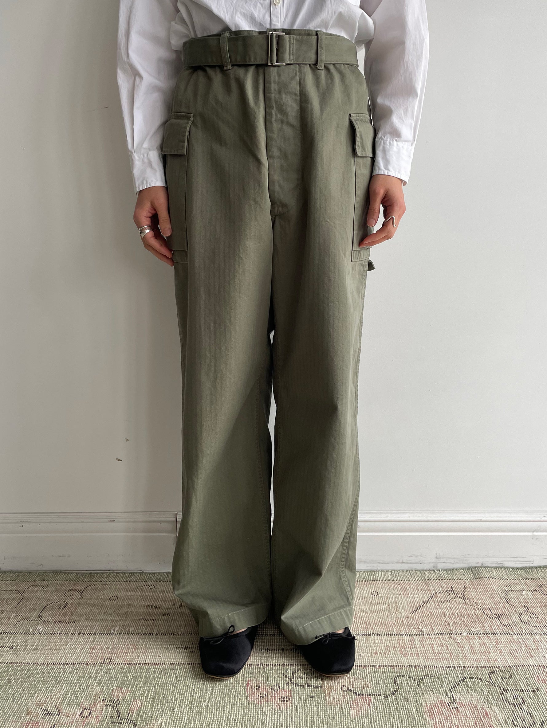 SEEALL | M-43ミリタリーベルトパンツ