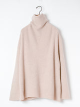 BATONER | カシミヤフォックスユニークタートルニット