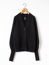 BATONER | カシミヤフォックスショールカラーカーディガン