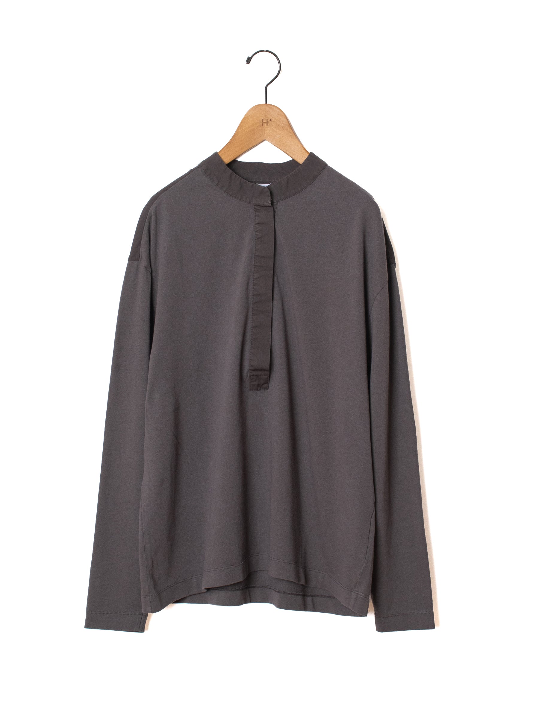 CHLOE STORA | ヘンリーネックロングTシャツ TSHIRT CACHOU