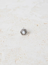 GEROCHRISTO | Cyclades Stud Pierce in Sterling Silver with Pearl