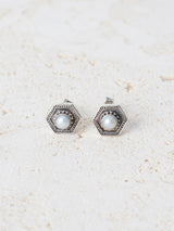 GEROCHRISTO | Cyclades Stud Pierce in Sterling Silver with Pearl