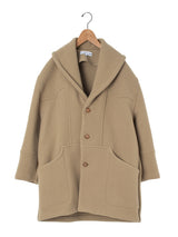 LES PRAIRIES DE PARIS | ドロップショルダーショールカラーウールコート