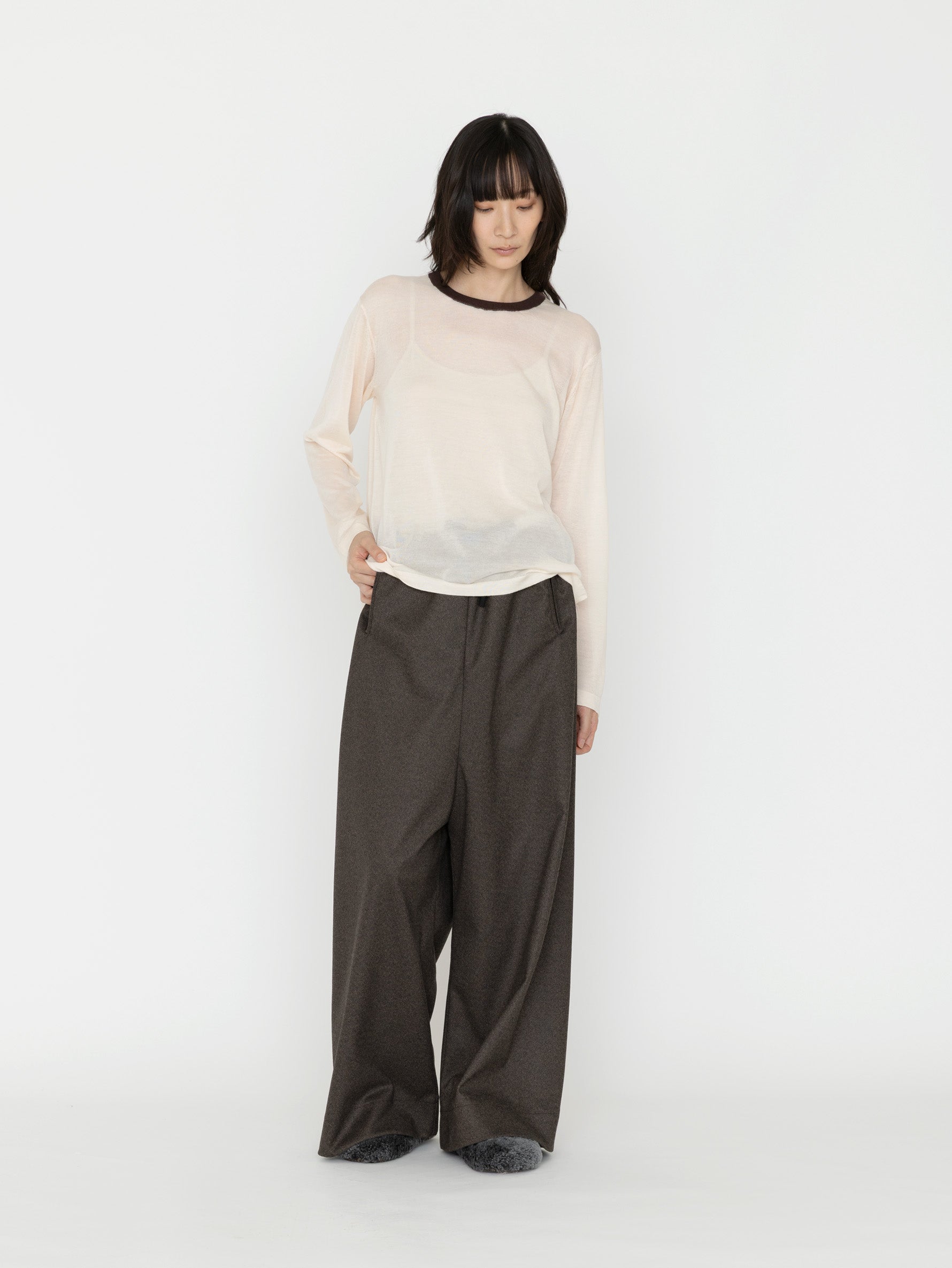 BATONER | MELTY TENJIKU CREW NECK BN-26FL-006