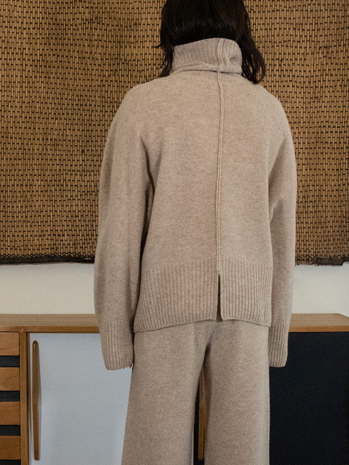 enrica | 天竺編みウールニットトップス KNIT284
