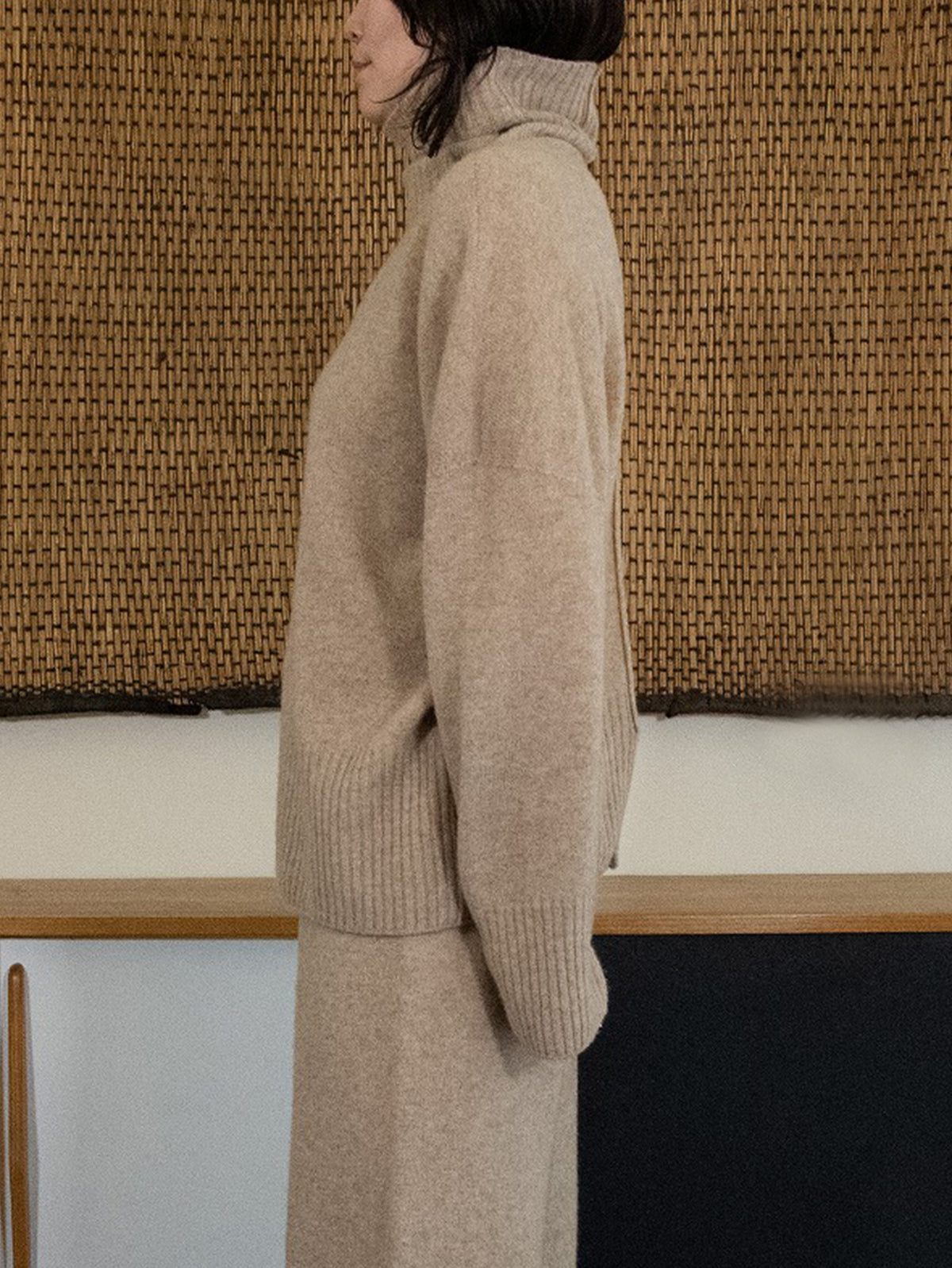 enrica | 天竺編みウールニットトップス KNIT284