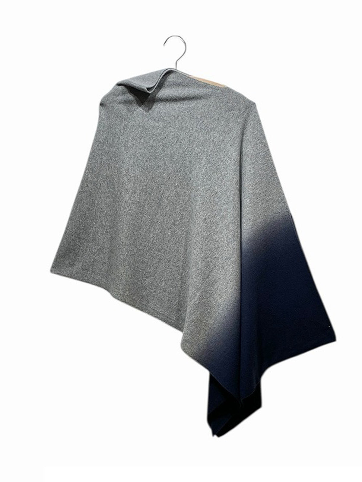 enrica | 天竺編みウールニットケープポンチョ KNIT281-1