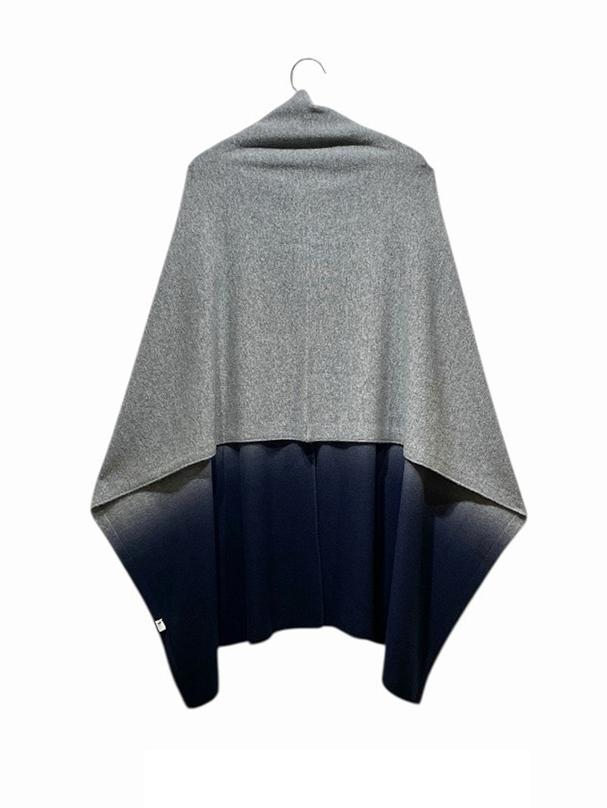 enrica | 天竺編みウールニットケープポンチョ KNIT281-1