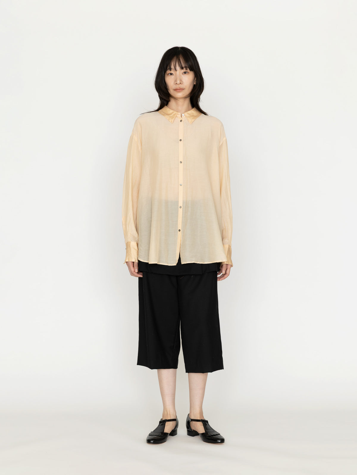 enrica | コットンシルクシャツ BLOUSE141-21