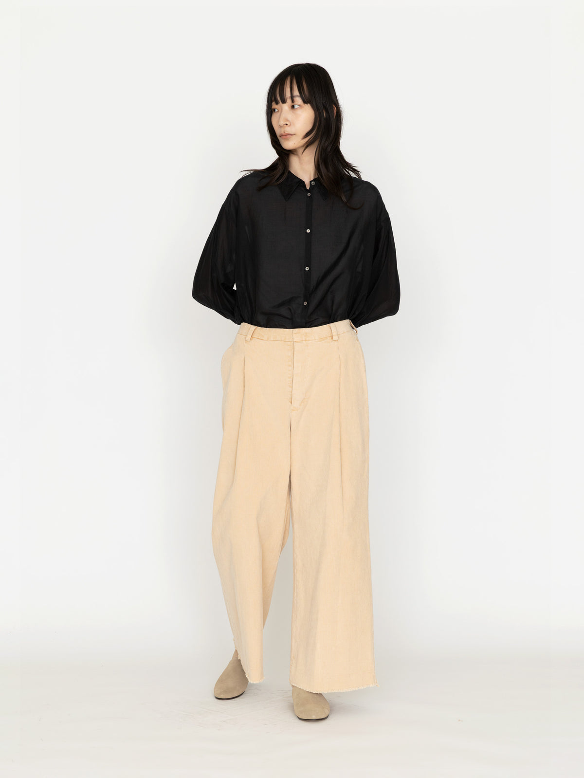 enrica | コットンシルクパンツ PANTS159-21