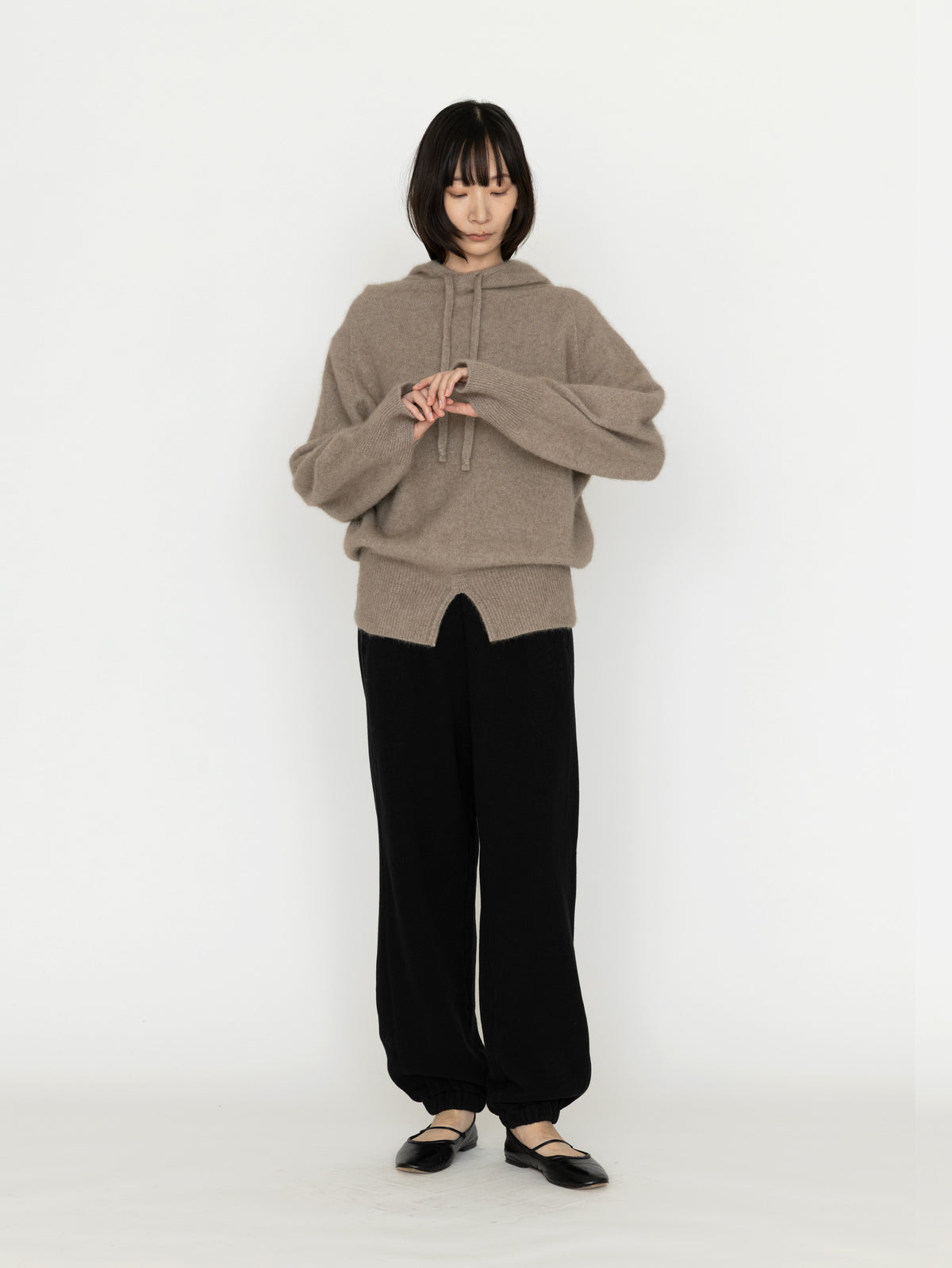 enrica | チャイニーズラクーン混プルオーバー KNIT294