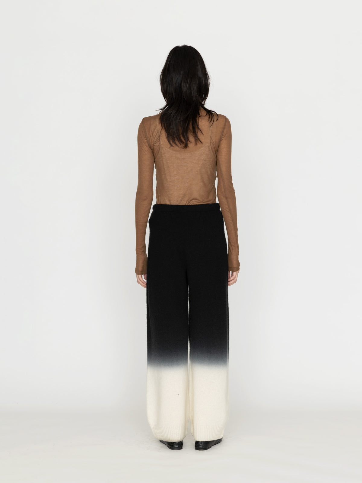 enrica | 天竺編みウールニットパンツ KNIT285-1