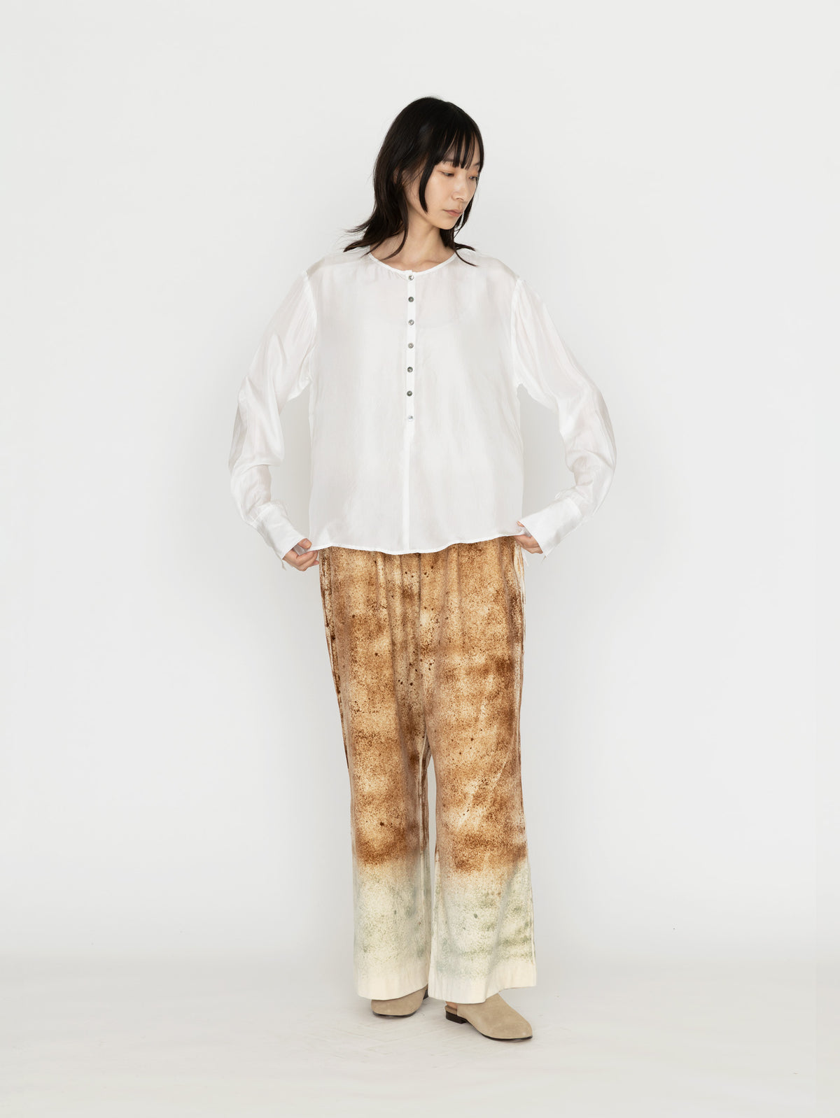 enrica | シルクブラウス TOPS162