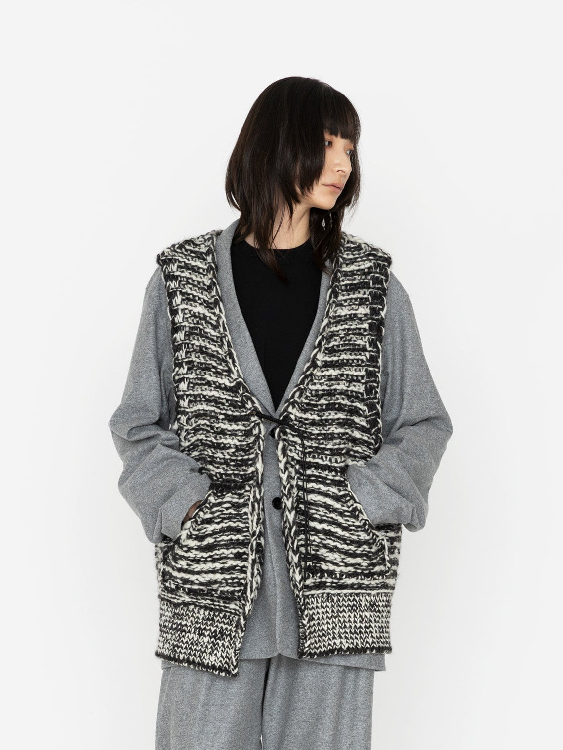 enrica | ウールニットベスト KNIT292