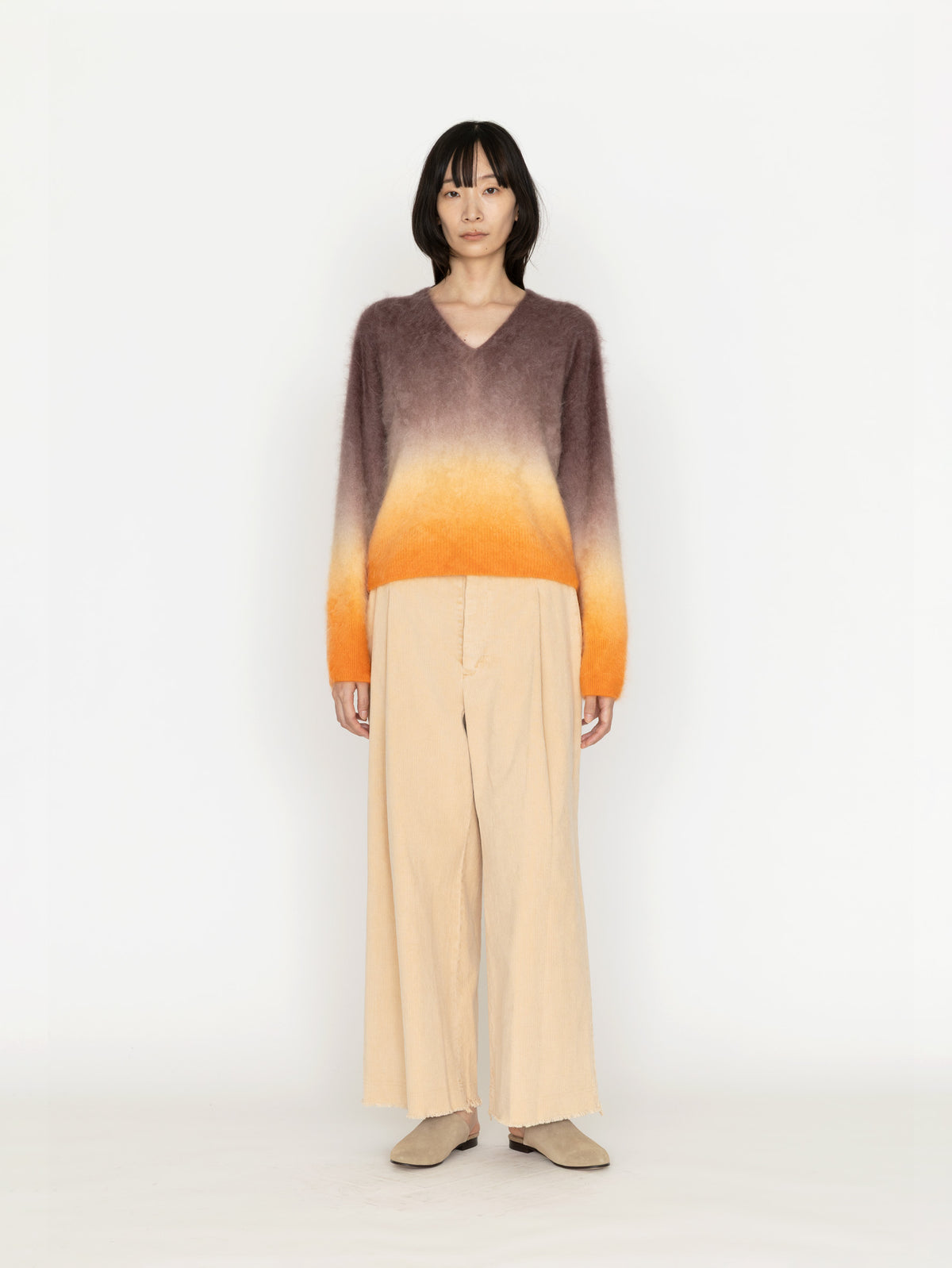 enrica | カシミヤシャギーグラデーションニット KNIT275-1
