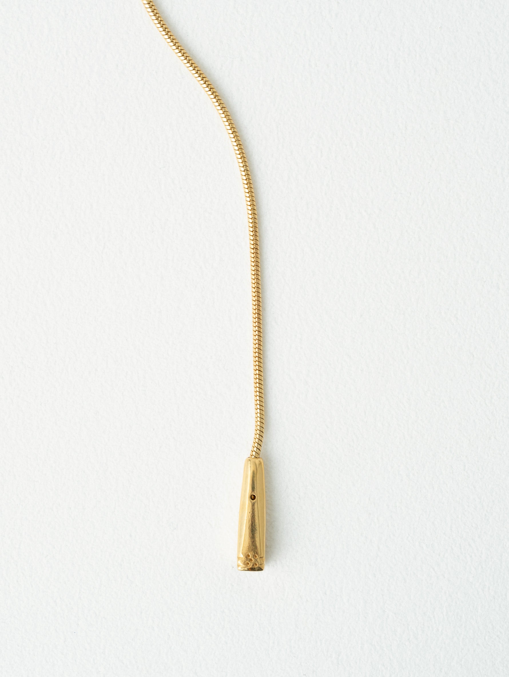 RAMSHACKLE | ONE WAY NECKLACE P00000TS-GD
