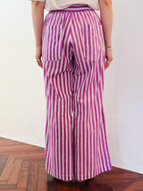 H.A.O | Block Print Wide Pants S24PT001
