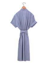 LES PRAIRIES DE PARIS | ROBE JACQUOT-ROMAストライプワンピース