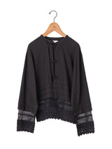 H.A.O | ドビー素材チャイナシャツ