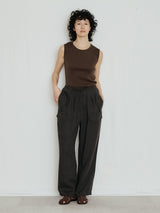 TICCA | リネンカーゴパンツ TBFS-406