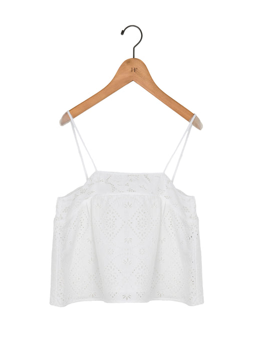 TICCA | TBFS-137 レースキャミソールHSP / white (別注商品)