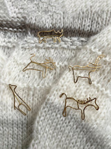 Miriam Nori  | spilla/broach/ spilla elefante a cornice