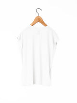 BATONER | NORMANDY LINEN CAP SLEEVE T-SHIRT BN-26SL-054
